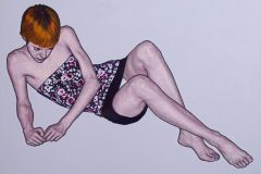 Romina #28 - 70x100cm - oil on canvas - 2014